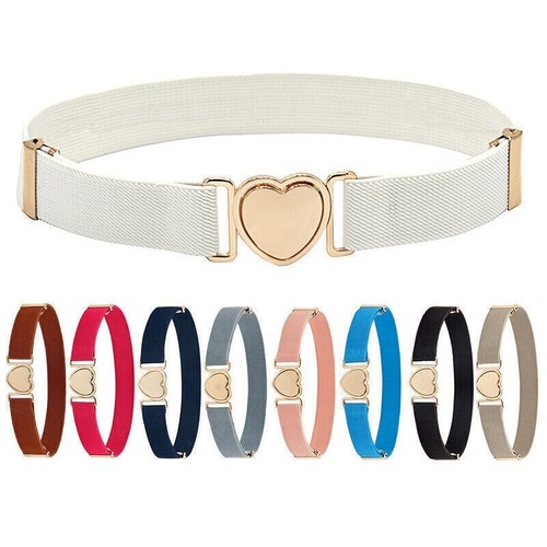 Kids girl heart buckle elastic - kids,