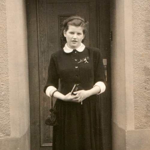 C1950s young woman - c1950s,